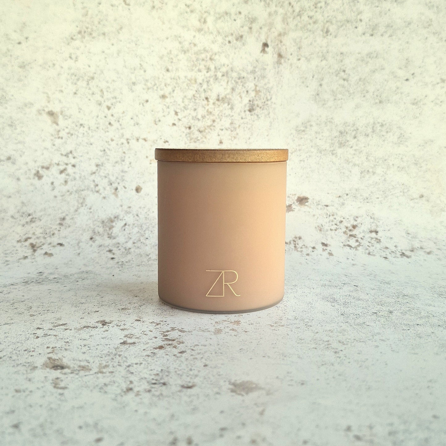 Soy wax scented glass candle coco beach cashmere