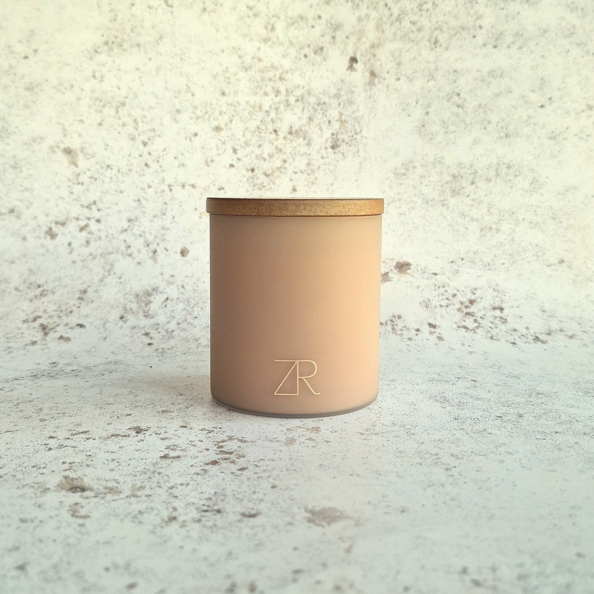 Soy wax scented glass candle coco beach cashmere