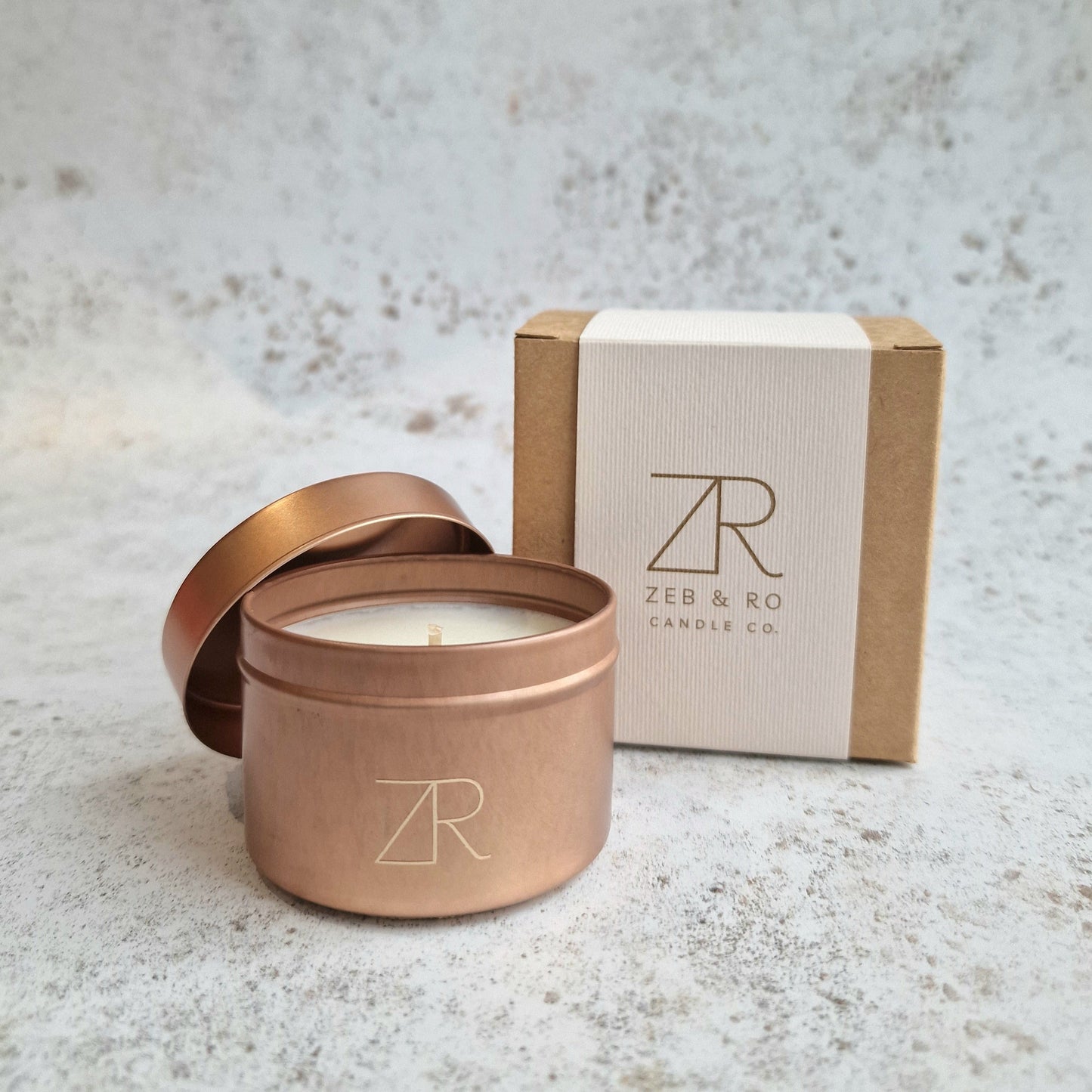 Herb Garden Scented Tin Candle