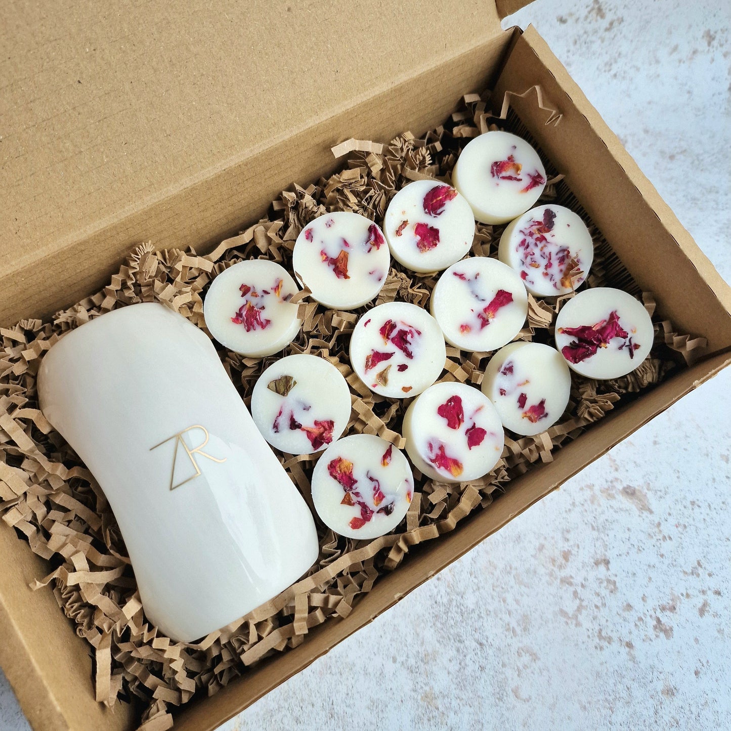 ZR Wax Melter & Soy Melt Gift Set (12)