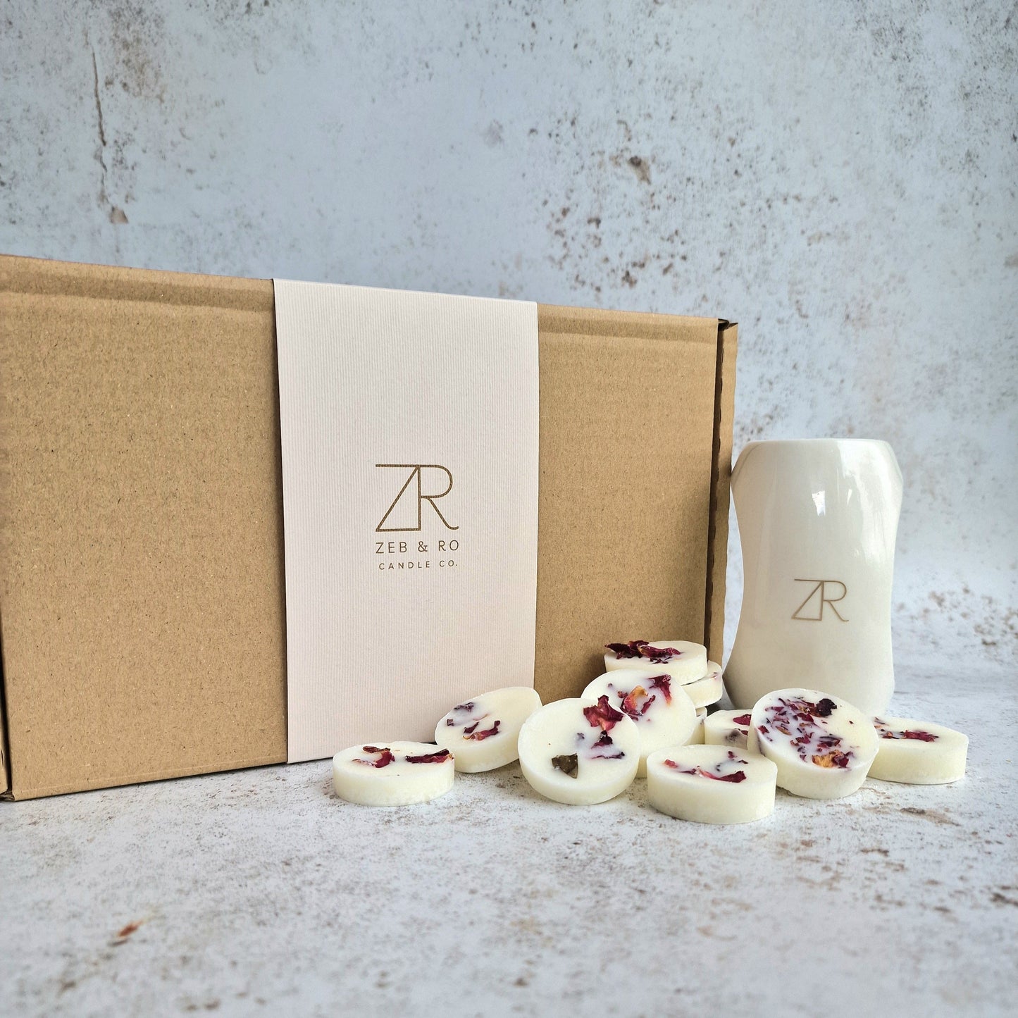 ZR Wax Melter & Soy Melt Gift Set (12)