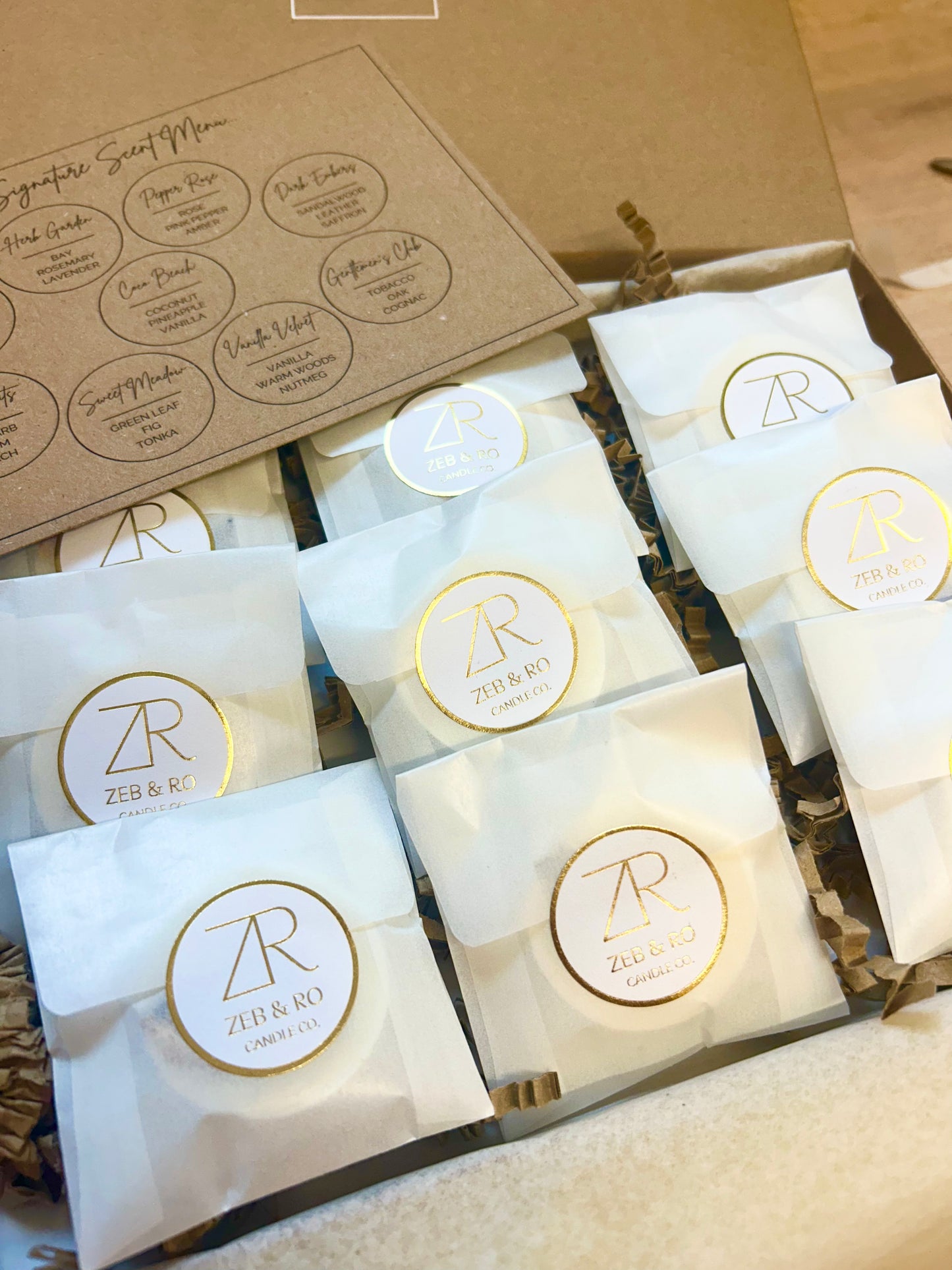 Signature Scent Wax Melts Lux Edition - Set of 9