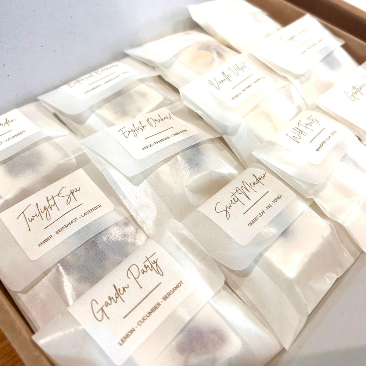 Signature Scent Wax Melt Box - Set of 12