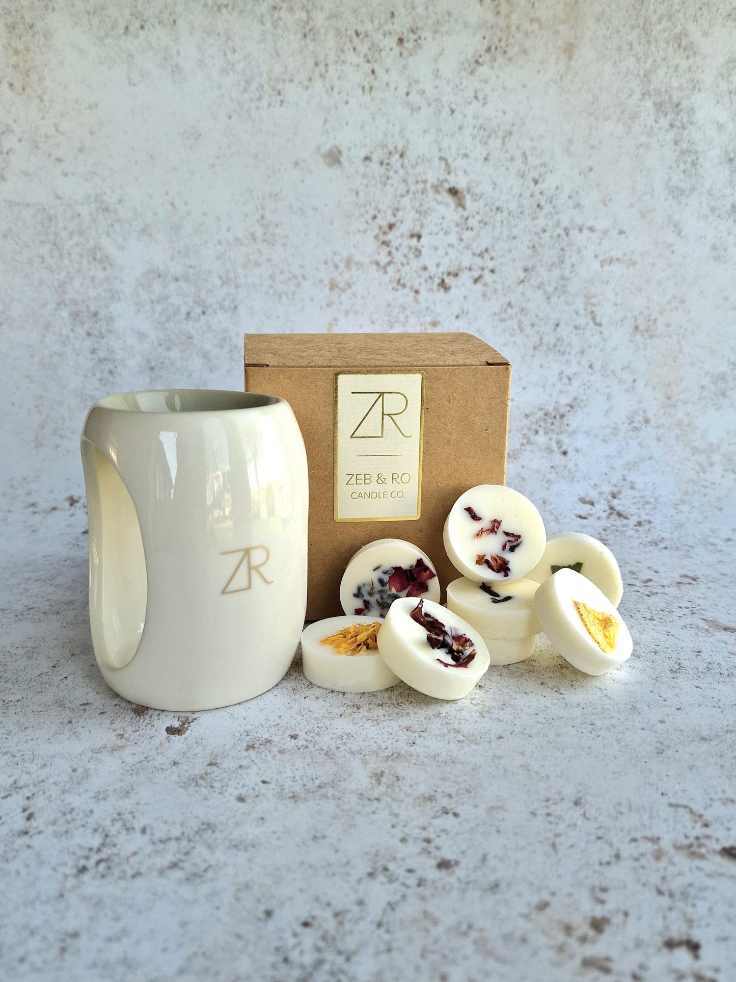 Ceramic Wax Melter - White