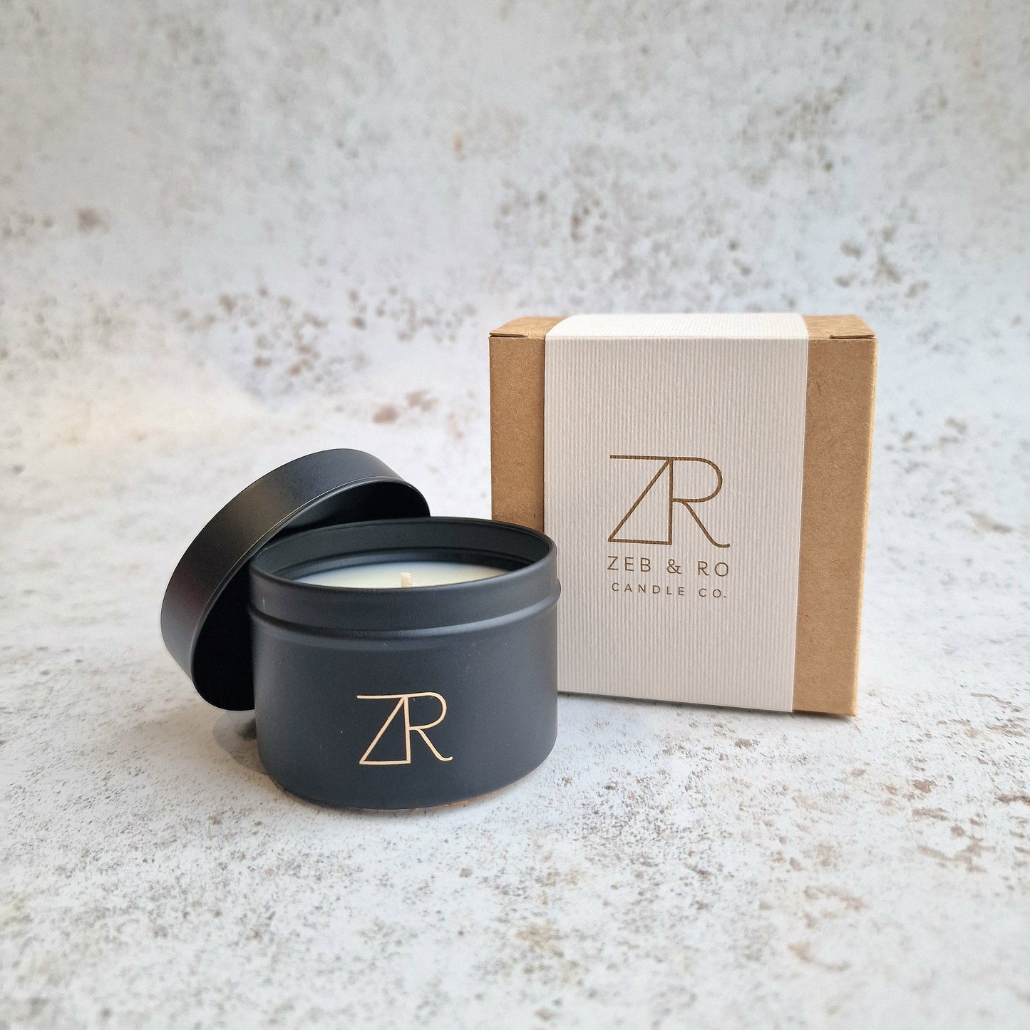 Herb Garden Scented Tin Candle