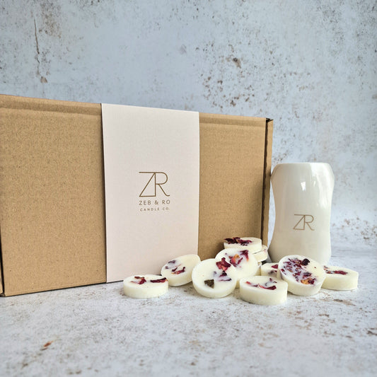 ZR Wax Melter & Soy Melt Gift Set (12)