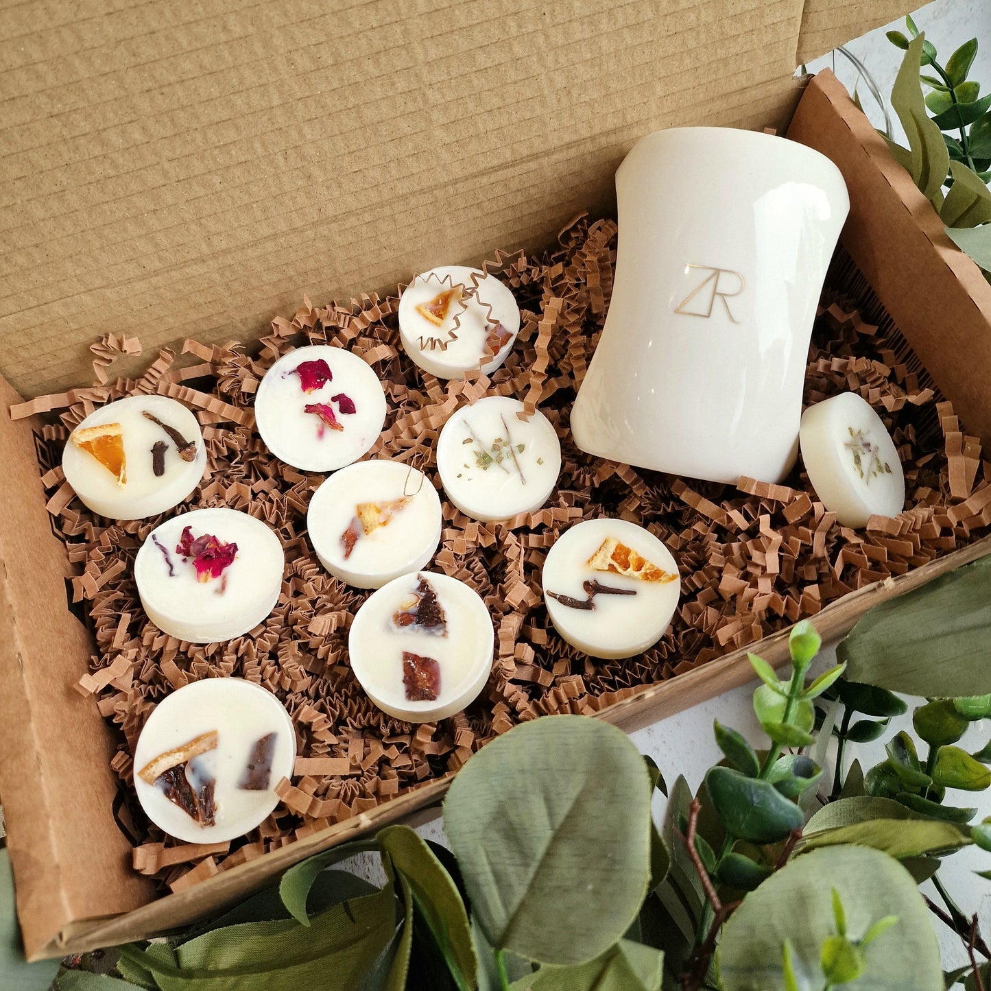 Christmas Wax Melter & Soy Melt Gift Set