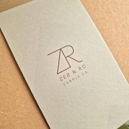 Christmas Luxury Amber Glass Vase - Reed Diffuser Set