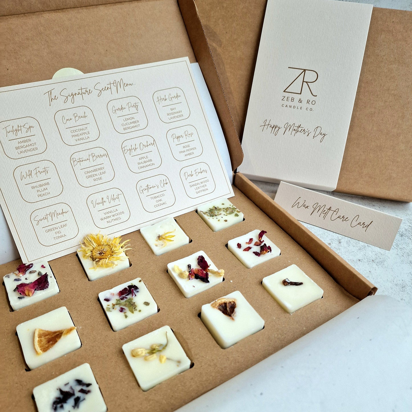 Mother's Day Signature Scent Wax Melt Box - Set of 12
