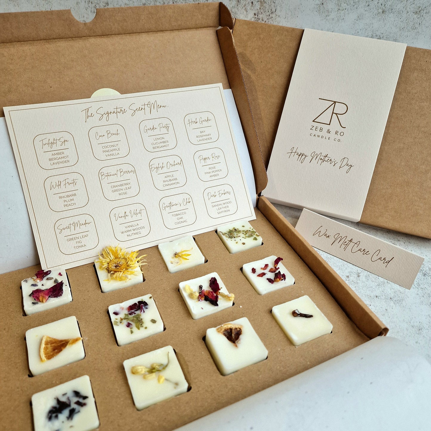 Mother's Day Signature Scent Wax Melt Box - Set of 12