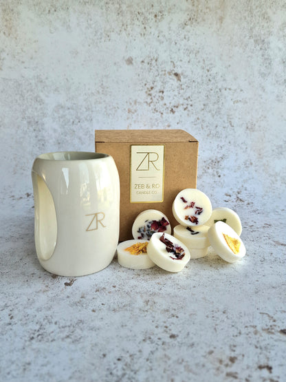 Ceramic Wax Melter - White